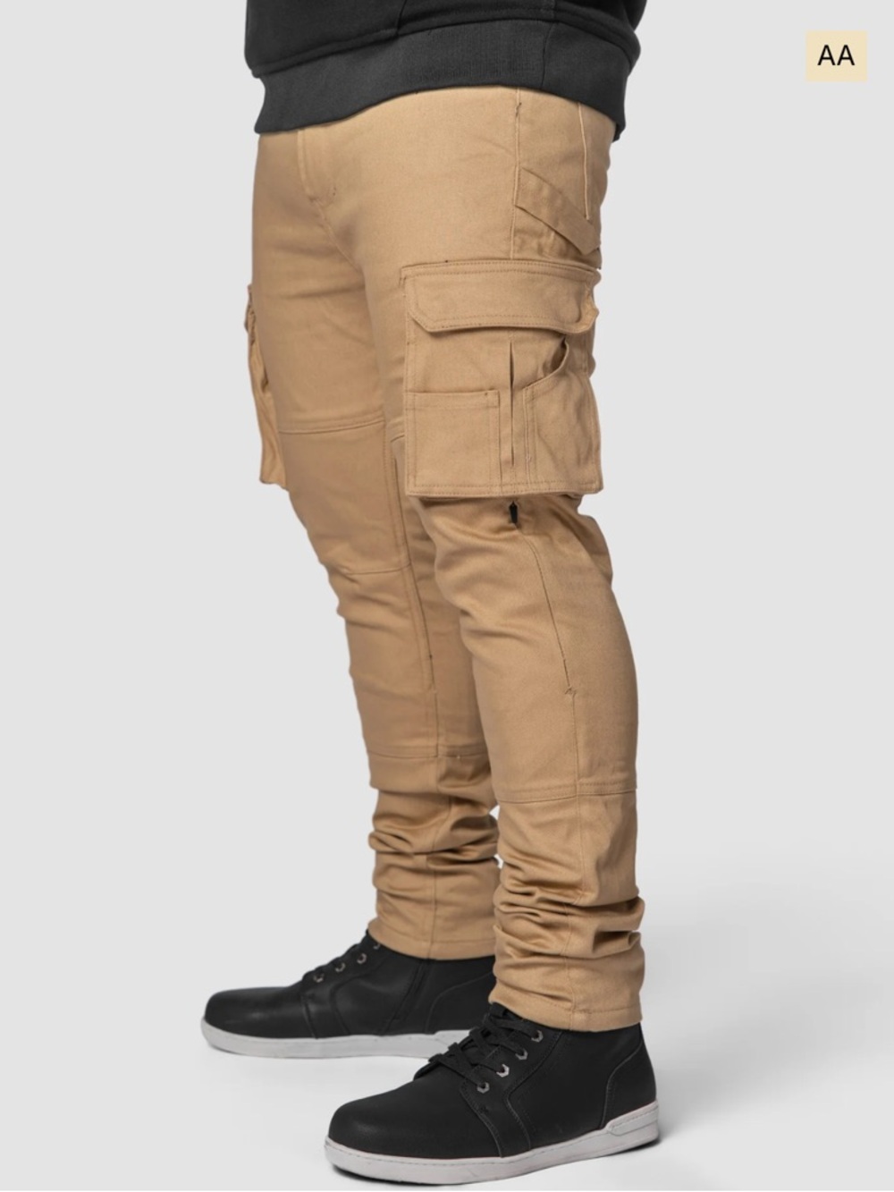 NBT CLOTHING MENS License to Ride Slim Cargo Pant 34 x 30 NWT brown khaki